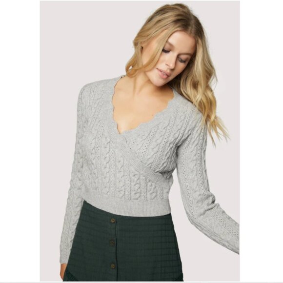 LOST+WANDER OLIVIA WRAP TOP Size Small NWT - Picture 2 of 6
